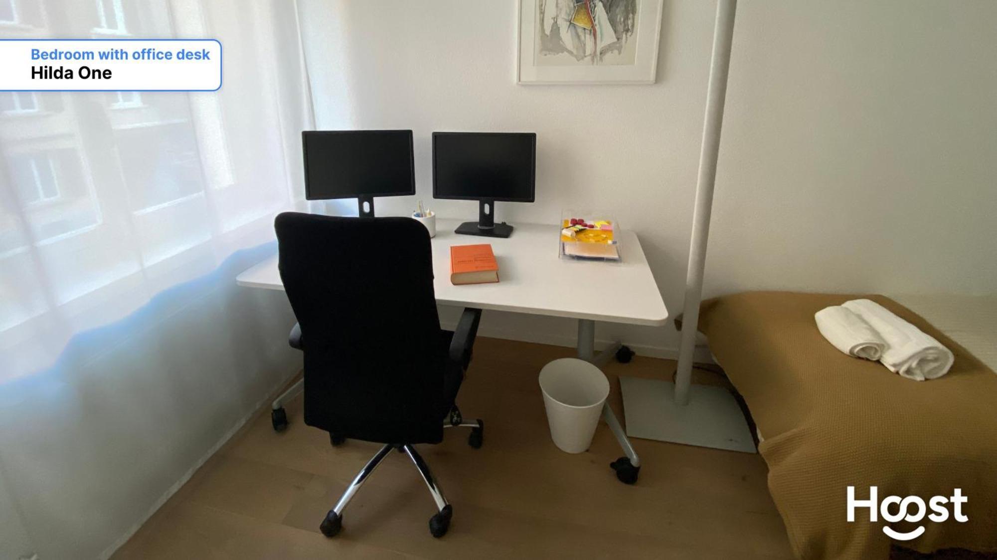 H1 With 4,5 Room, Bathroom, Kitchen, Central, Quiet & Modern With Office Zurich Extérieur photo