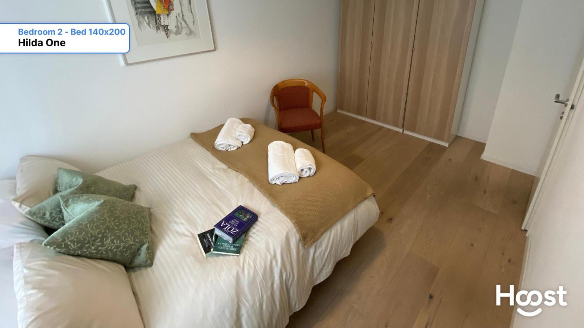 H1 With 4,5 Room, Bathroom, Kitchen, Central, Quiet & Modern With Office Zurich Extérieur photo